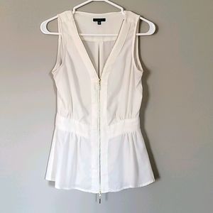 Off white business casual top for office/work wear